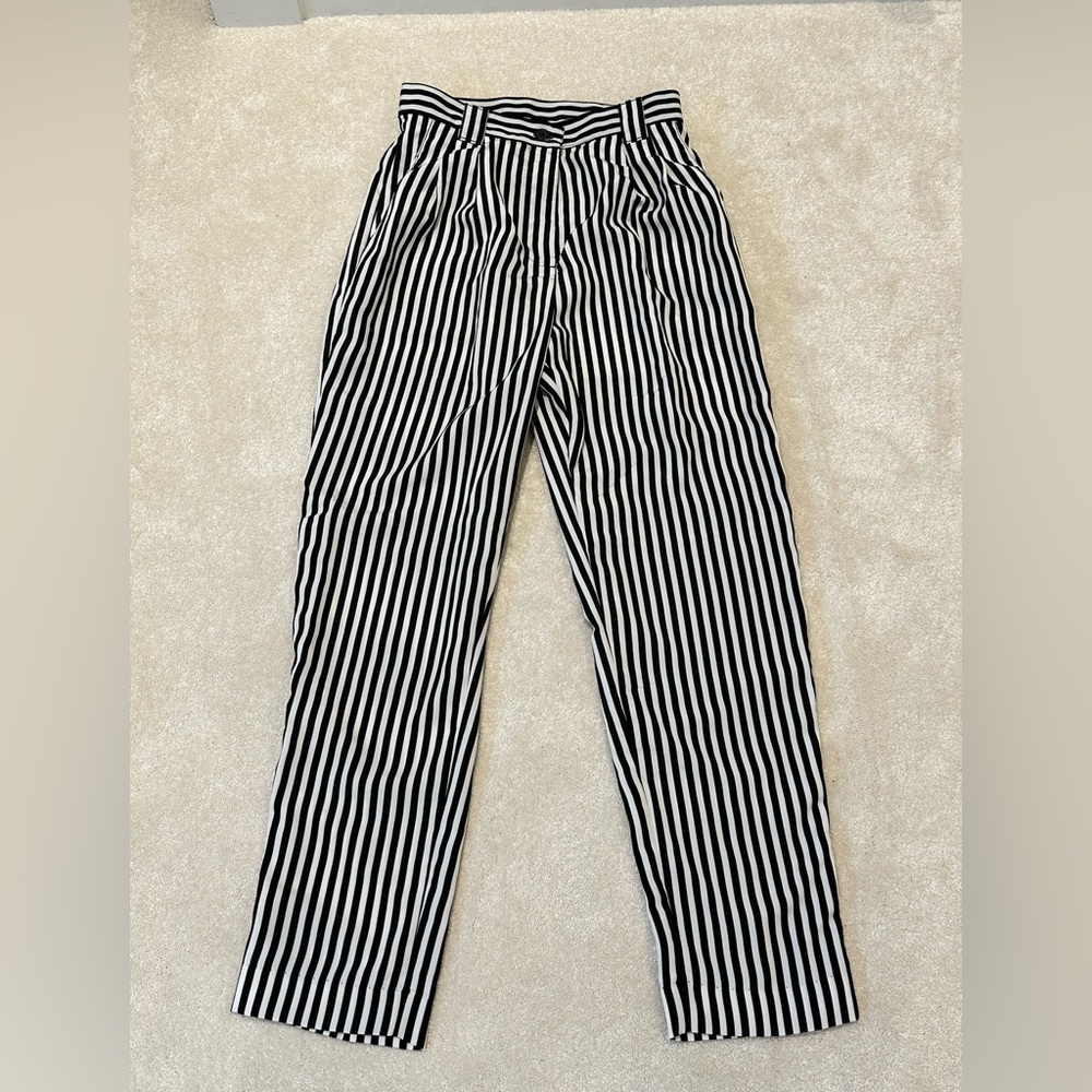 American Apparel striped pants